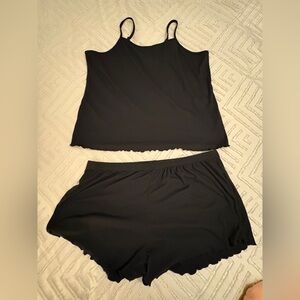 Women's Black Sleepwear Set